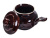 Жульенница "Славянская Керамика", Грибы пена, 0.250 л, 6 шт