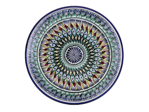Блюдо Ляган "Риштанская керамика", диаметр 38 см RSN144