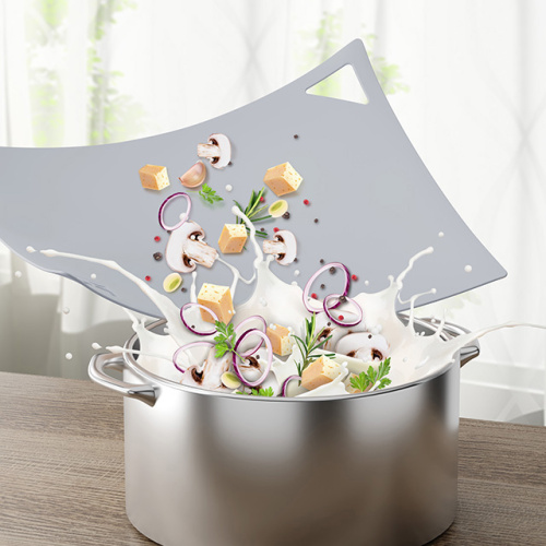 Доска разделочная Альтернатива М8446, гибкая (серый), 248х175х2 мм