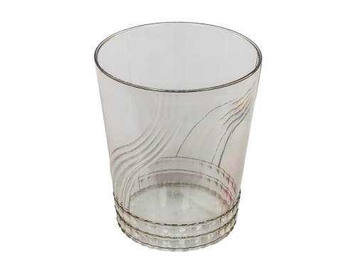 Кувшин с крышкой 1.5 л со стаканами 4 шт  по 300 мл, пластик, серый