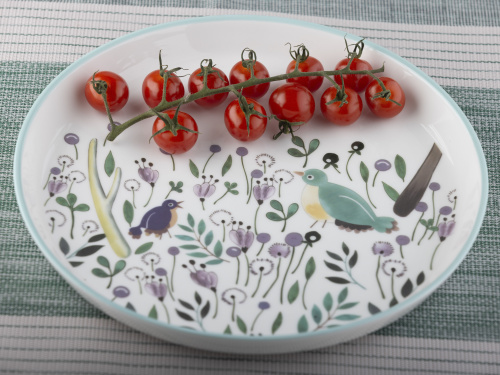 Тарелка керамическая Spring Line, PLOVER, 25 см