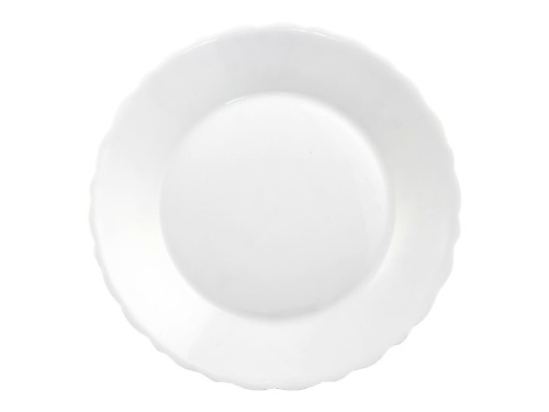 Набор тарелок 6 штук "Turon porcelain", рефленый край, Ø 17,5 см