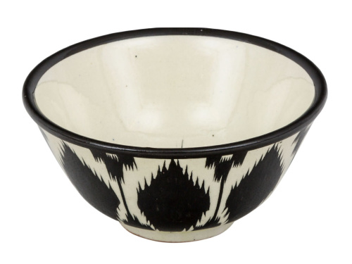 Пиала Риштанская Керамика черная 11 см