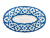 Тарелка овальная Бирюзовая Пахта, Turon Porcelain, Ø 23 см Тарелка овальная Бирюзовая Пахта, Turon Porcelain, Ø 23 см