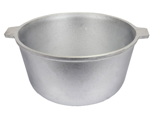 Котел алюминиевый с крышкой10 л (овальное дно) 