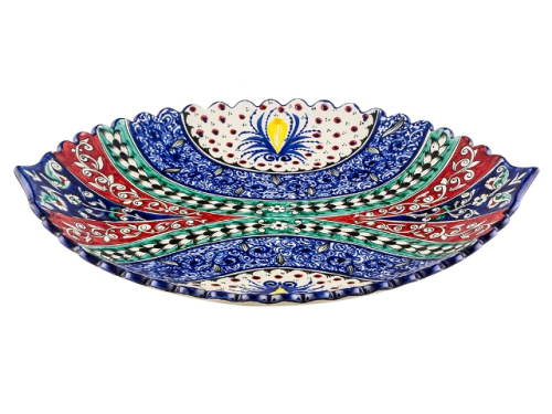 Блюдо Ляган "Риштанская керамика", диаметр 41 см RS33_28
