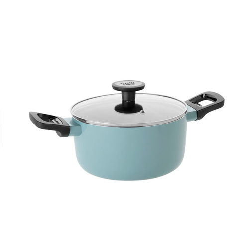 Кастрюля со стеклянной крышкой BergHOFF Leo Slate, 2.9 л