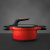 Кастрюля с крышкой 16см Gem red