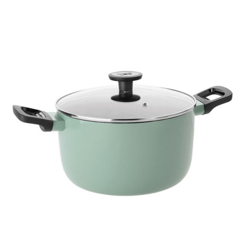 Кастрюля со стеклянной крышкой BergHOFF Leo Sage, 5.6 л