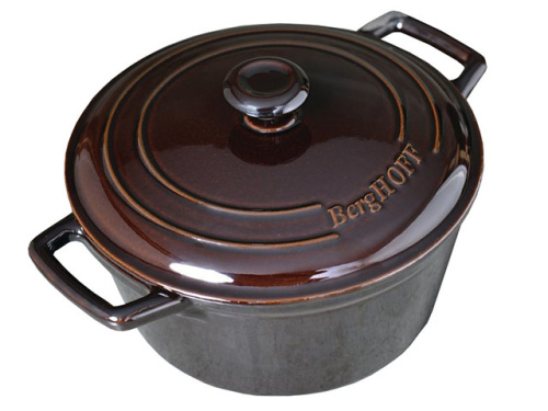 Кастрюля чугунная с крышкой BergHOFF Moon, 2.4 л