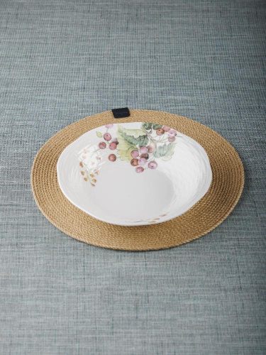 Тарелка керамическая Wild berries Line, PLOVER, 22 см Тарелка керамическая Wild berries Line, PLOVER, 22 см