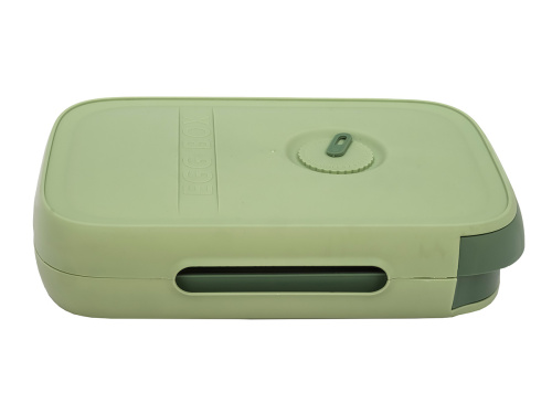 Контейнер для хранения яиц (на 24 штуки), 34х24х8 см, зеленый