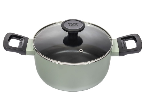 Кастрюля со стеклянной крышкой BergHOFF Leo Sage, 2.9 л