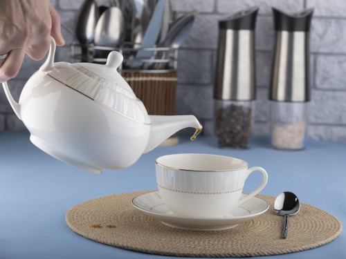 Чайная пара Moon Line: чашка, блюдце PLOVER, 300 мл