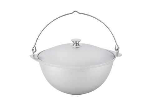 Котел 7 л алюминиевый походный с крышкой Kukmara, кп70