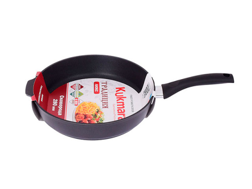 Сковорода 28 см с антипригарным покрытием, Kukmara (Традиция), с281а
