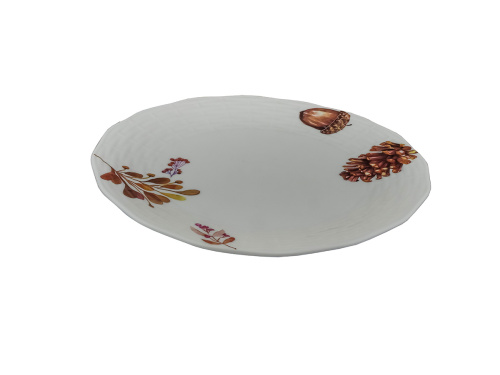 Тарелка керамическая October Line, PLOVER, 25 см