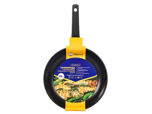 Сковорода с антипригарным покрытием со съемной ручкой PLOVER, 28 см