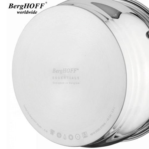 Ковш с крышкой BergHOFF Hotel Line, 16 см Ковш с крышкой BergHOFF Hotel Line, 16 см