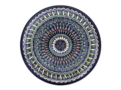 Блюдо Ляган "Риштанская керамика", диаметр 38 см RSN149