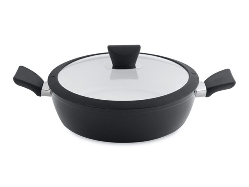 Сотейник со стеклянной крышкой двумя ручками BergHOFF Eclipse, 26 см