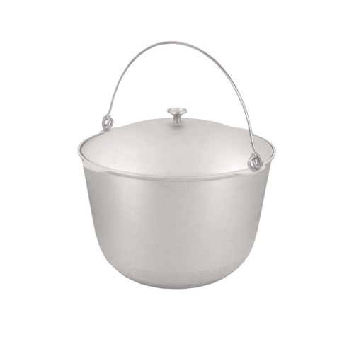 Котел 40 л алюминиевый походный с крышкой Kukmara, кп400