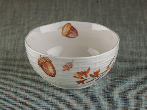 Салатник керамический October Line, PLOVER,  650 мл