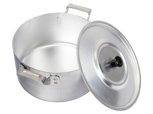 Кастрюля алюминиевая полированная, 2,5 л, SCOVO, ПП024