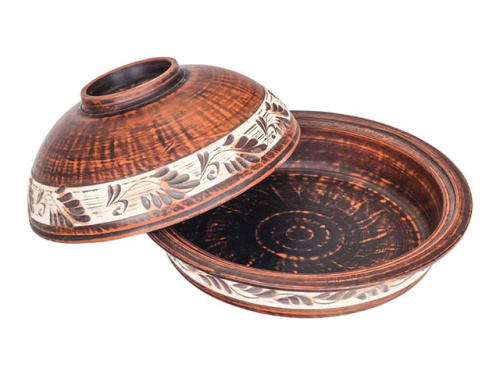 Пловница "Славянская Керамика", Резная, 29 см