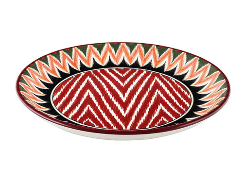 Блюдо Ляган "Риштанская керамика", Атлас, Ø 38 см Блюдо Ляган "Риштанская керамика", Атлас, Ø 38 см