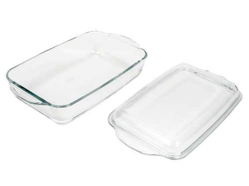 Форма для запекания с ручками, с крышкой, Appetite, 34 х 20 х 11 см, 2.8 л