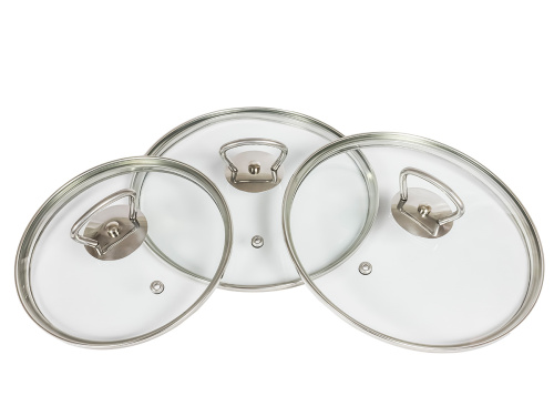 Набор кастрюль №13 Bon Appetit, 3 предмета, мокрый асфальт