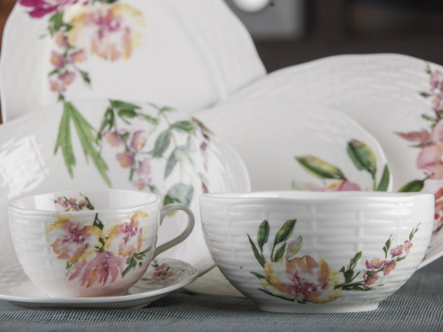 Салатник керамический Flowers Line, PLOVER, 650 мл