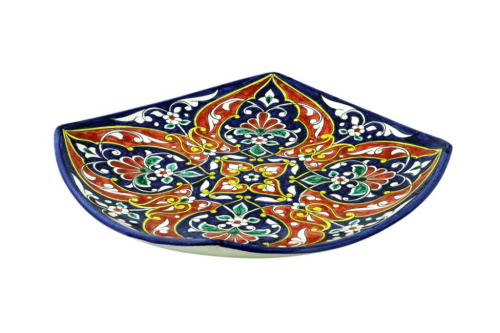 Блюдо Ляган "Риштанская керамика", Квадратный, Ø 31 см