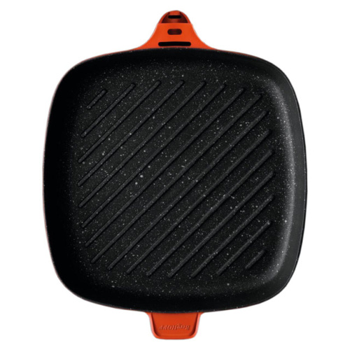 Сковорода-гриль BergHOFF Gem red, 28 см Сковорода-гриль BergHOFF Gem red, 28 см