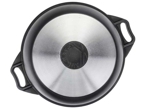 Кастрюля 6 л с антипригарным покрытием с крышкой Kukmara (Традиция), к60а