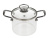 Кастрюля бульонная со стеклянной крышкой, 1.3 л Кастрюля бульонная со стеклянной крышкой, 1.3 л