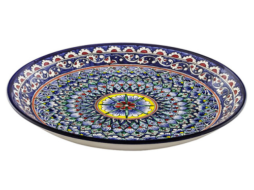Блюдо Ляган "Риштанская керамика", диаметр 38 см RSN172