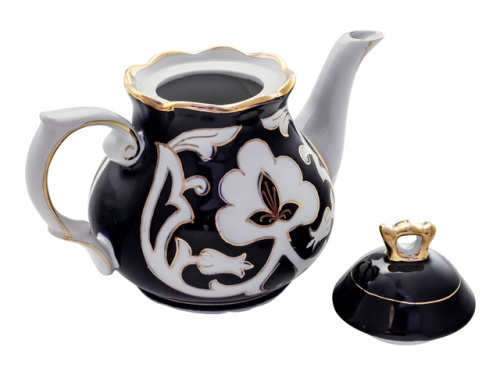 Чайник фигурный Пахта, Turon Porcelain, с золотом, 0.9 л