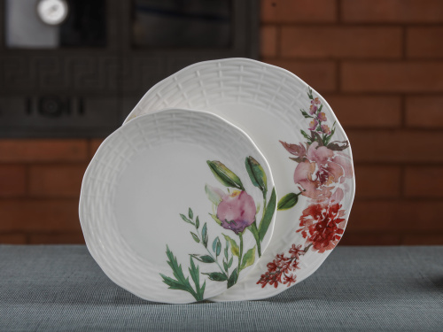 Тарелка керамическая Flowers Line, PLOVER, 25 см