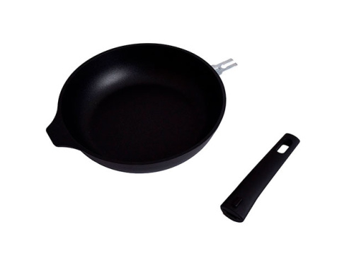 Сковорода 26см с антипригарным покрытием со съемной ручкой, Kukmara (Традиция), с263а