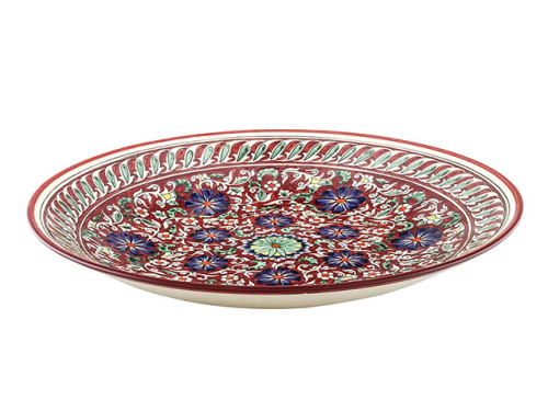 Блюдо Ляган "Риштанская керамика", Коракалам, Ø 42 см