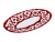 Тарелка овальная Красная Пахта, Turon Porcelain, Ø 23 см Тарелка овальная Красная Пахта, Turon Porcelain, Ø 23 см