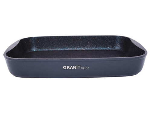 Противень с антипригарным покрытием 33.5x22x5.5 см, Kukmara (Granit Ultra Blue), пгг01а