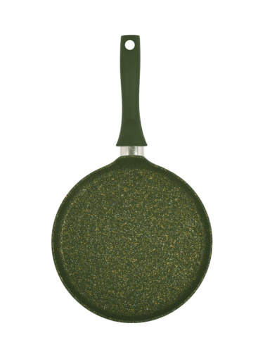 Сковорода блинная 24 см с антипригарным покрытие, Kukmara (Trendy style malachite), сб240tsml