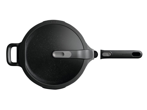 Сотейник со стеклянной крышкой BergHOFF Gem grey, 4.6 л