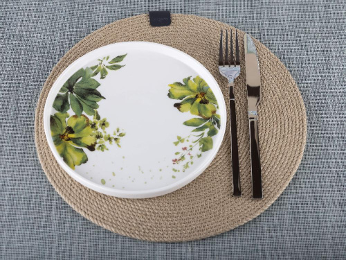 Тарелка керамическая Green Line, PLOVER, 25 см