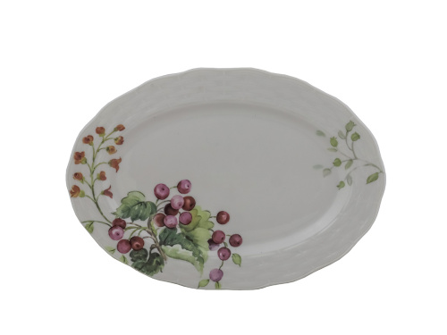 Блюдо для сервировки керамическое Wild berries Line, PLOVER,  30 см