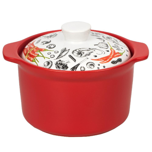 Кастрюля Chilli керамическая 3л, TM Appetite
