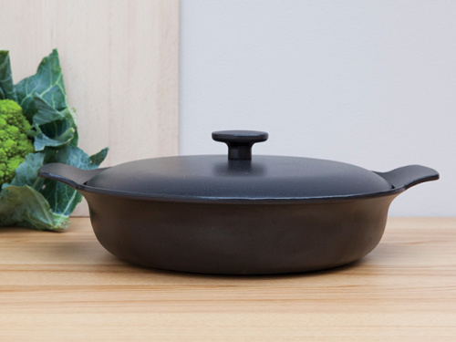 Сотейник чугунный с крышкой BergHOFF Ron, 28 см